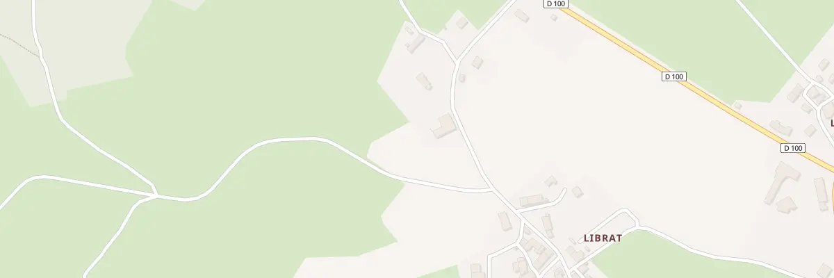 Plan du 3 Librat à Lizières