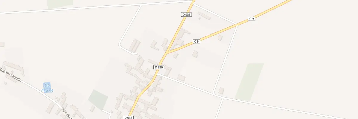 Plan du 1 Rue des Garennes à Villamblain