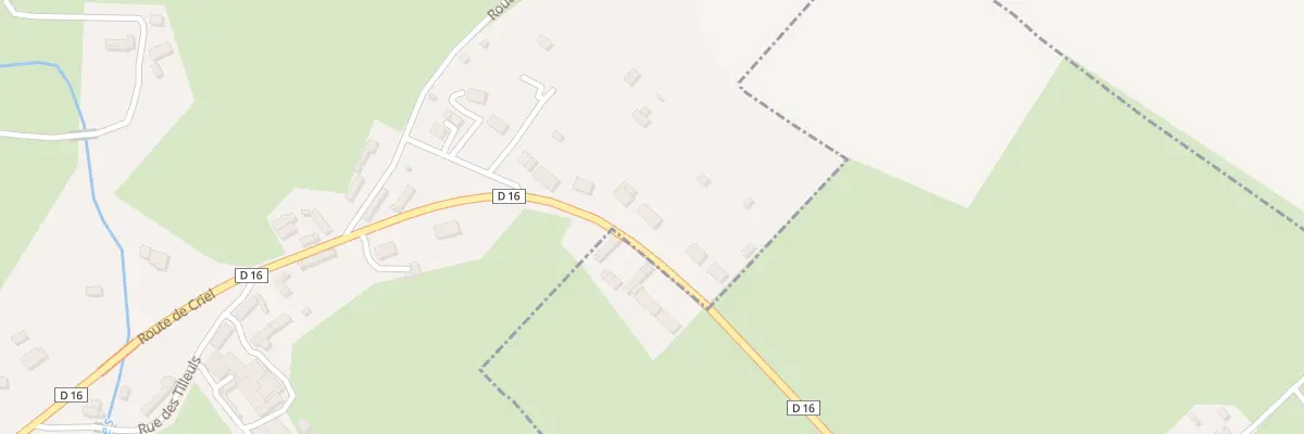 Plan du 2T Rte de l’Yeres à Dancourt