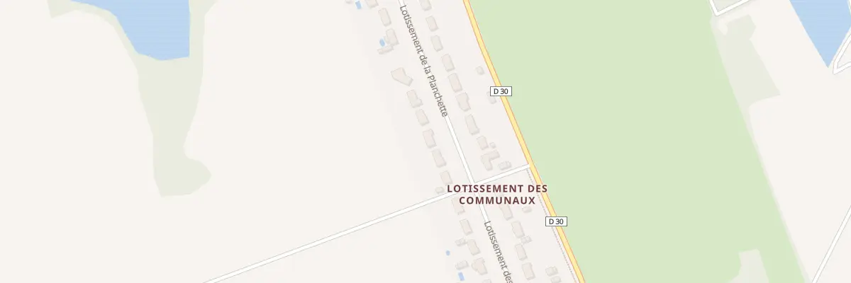 Plan du 18 Lot La Planchette à Tendu