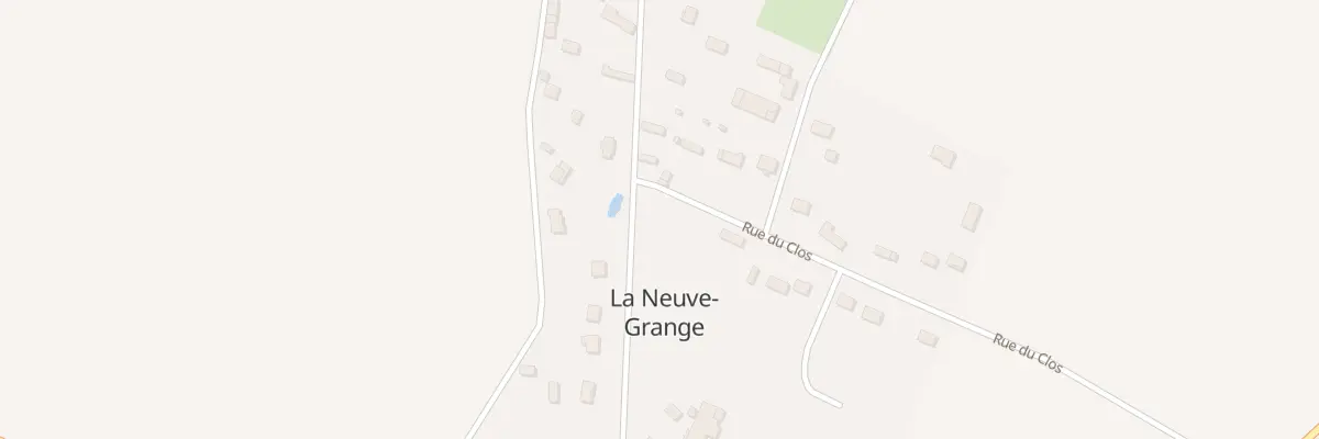 Plan du 1 Rue du Clos à La Neuve-Grange