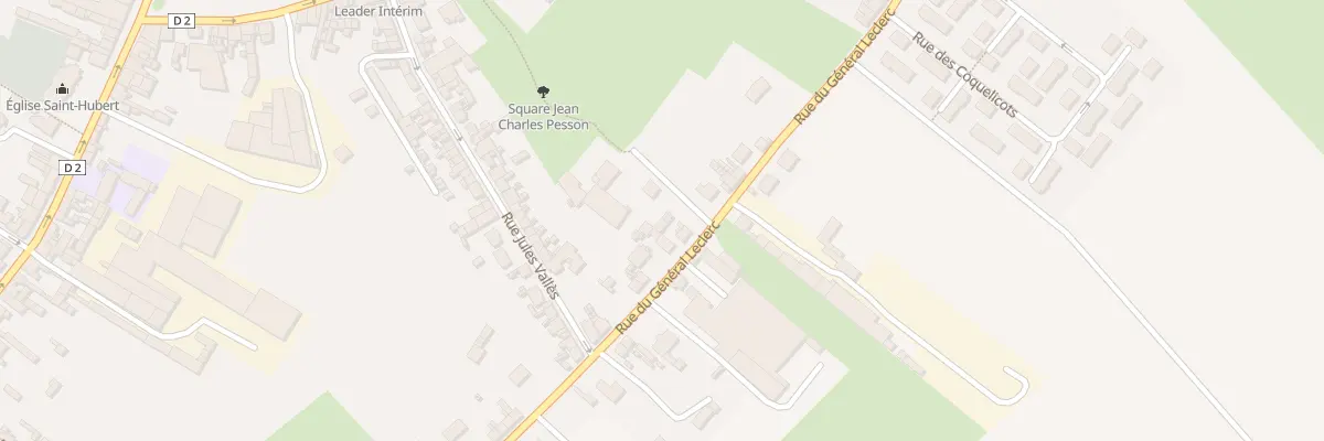 Plan du 54 Rue du Général Leclerc à Friville-Escarbotin