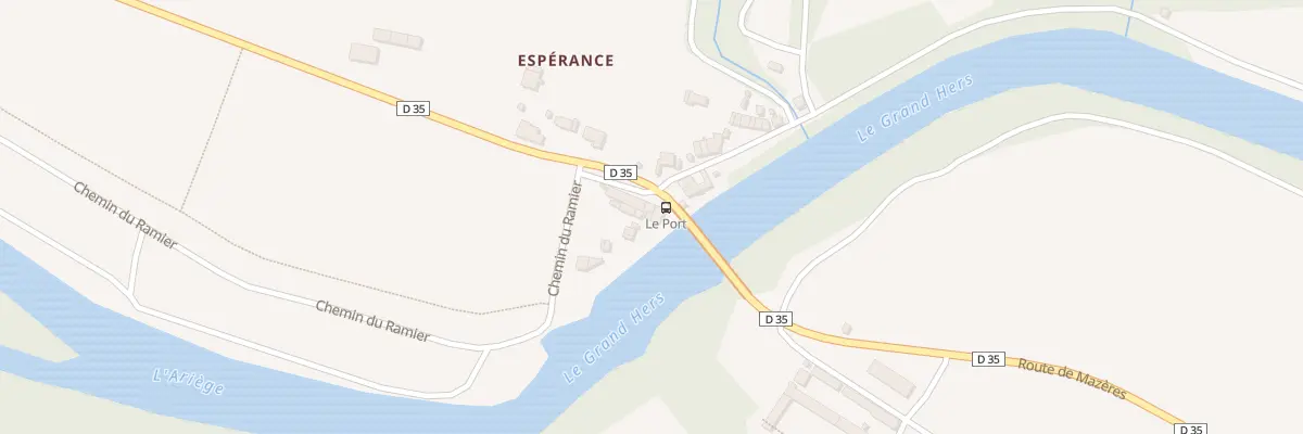Plan du 20 Le Port à Cintegabelle