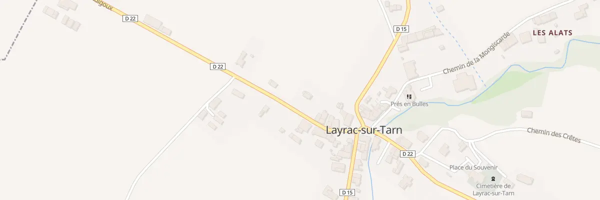 Plan du 126 Rte de Bondigoux à Layrac-sur-Tarn