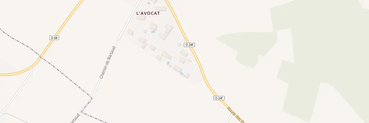 Plan du 25 L’Avocat à Belbèze-de-Lauragais