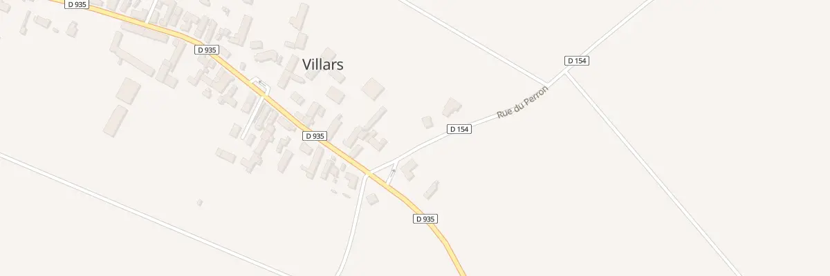 Plan du 2 Rue du Perron à Villars