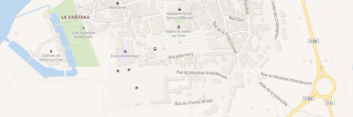 Plan du 27 Rue Jules Ferry à Selles-sur-Cher