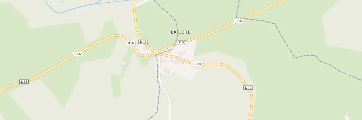 Plan du 5101 La Côte à Chamborand
