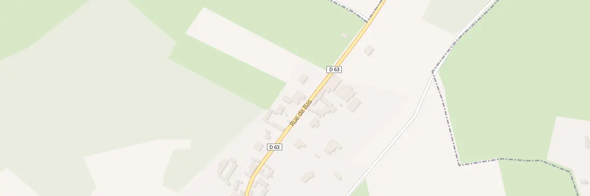 Plan du 41 Rue de Bas à Vaudricourt