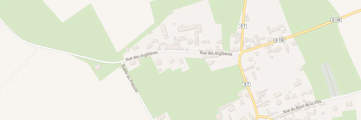 Plan du 4 Rue des Argillieres à Hacqueville
