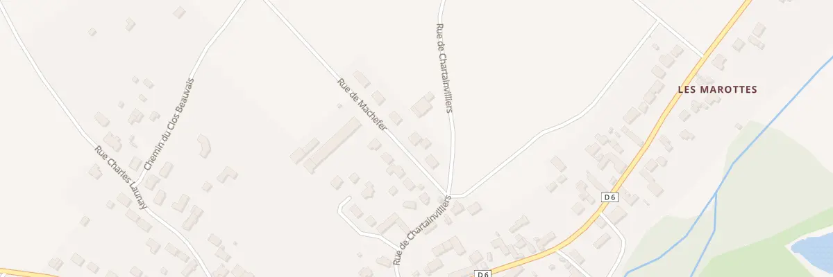 Plan du 4 Rue de Machefer à Jouy