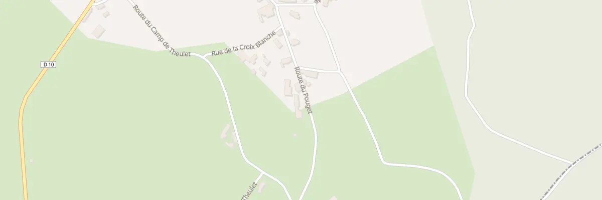 Plan du 260 Rte du Pouget à Aujols