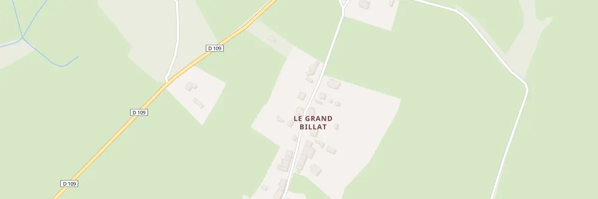Plan du 1175 Le Grand Billat à Saint-Léonard-de-Noblat