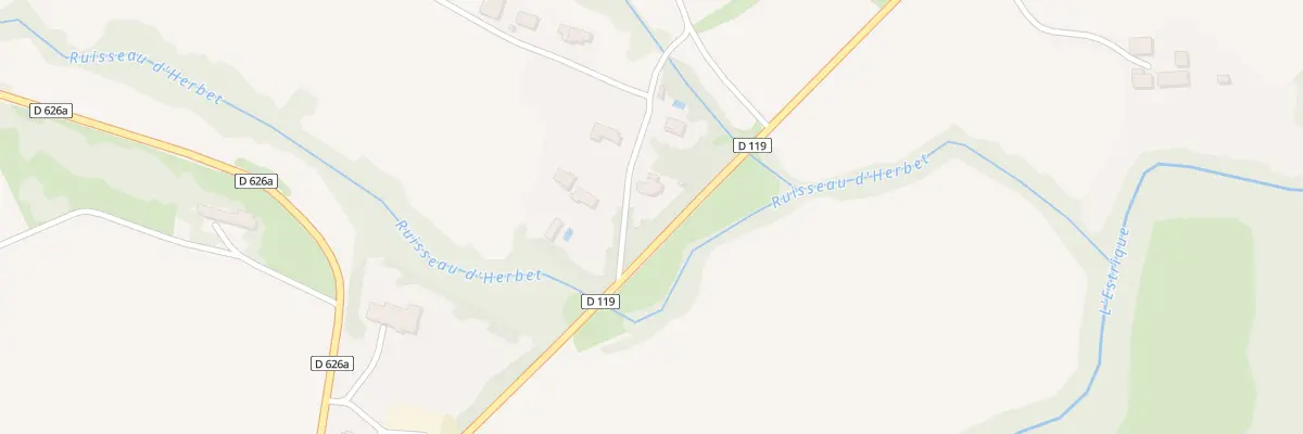 Plan du 180 Majaou à Escosse