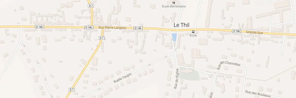 Plan du 50 Le Village au Thil