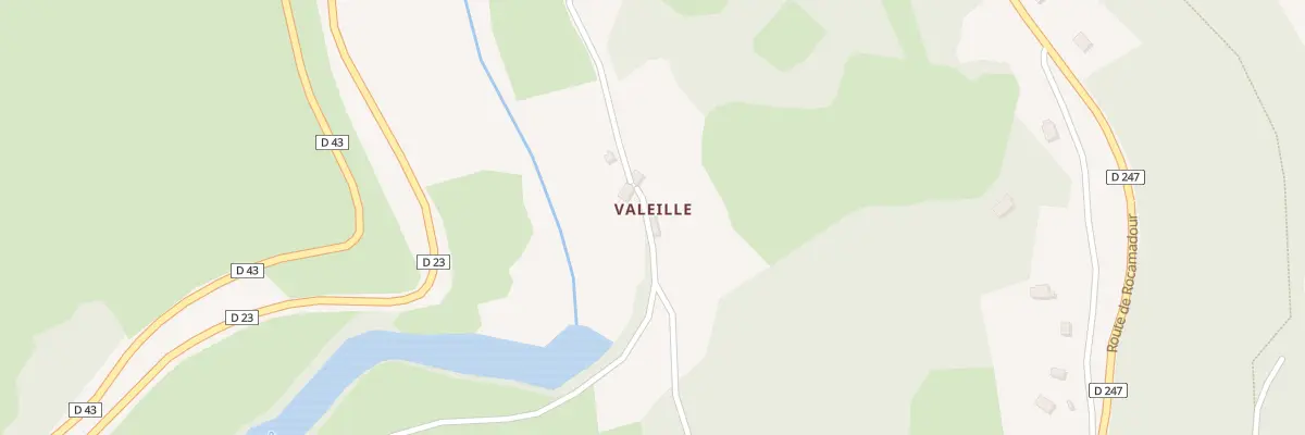 Plan du 5062 Valeille à Lacave