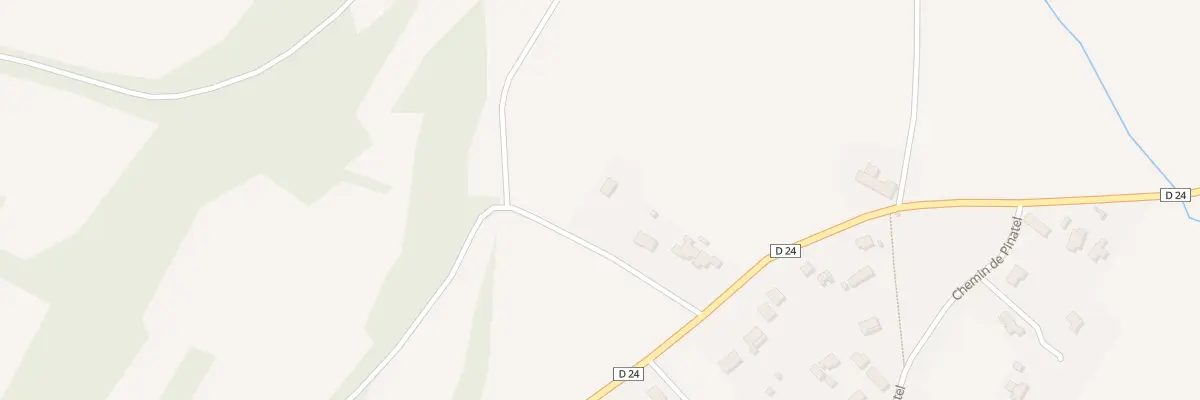 Plan du 2 Rte de Montbrun à Montgiscard