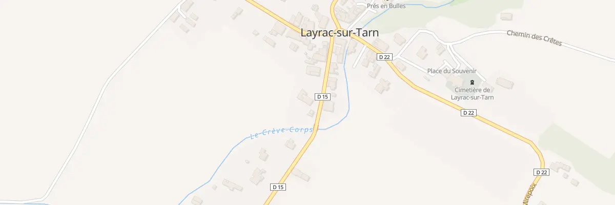 Plan du 144 Rte de Toulouse à Layrac-sur-Tarn