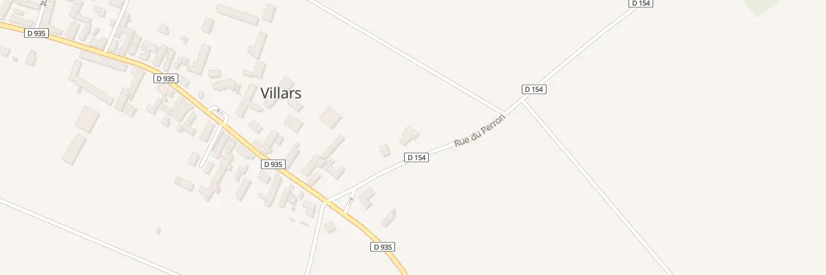 Plan du 4 Rue du Perron à Villars