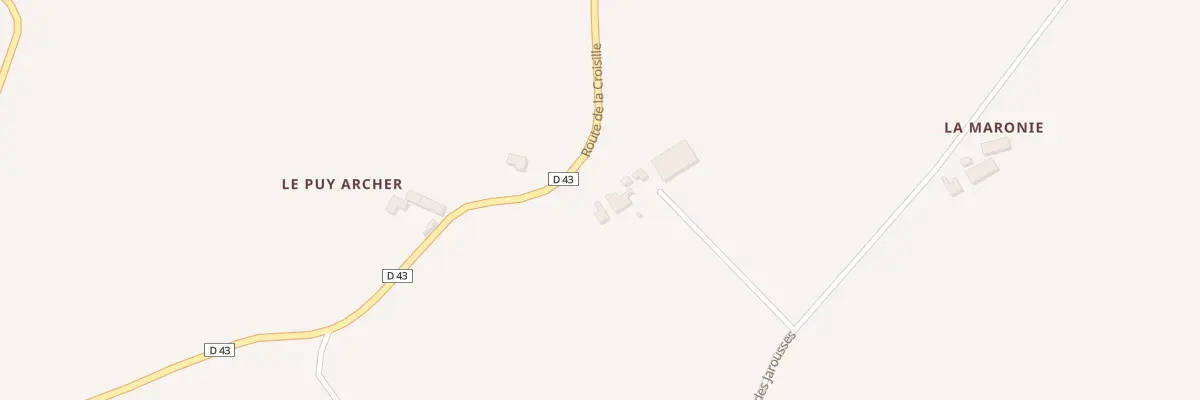 Plan du 5086 La Roche à La Porcherie