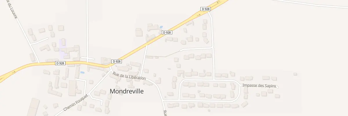 Plan du 14 Che du Vieux Puits à Mondreville