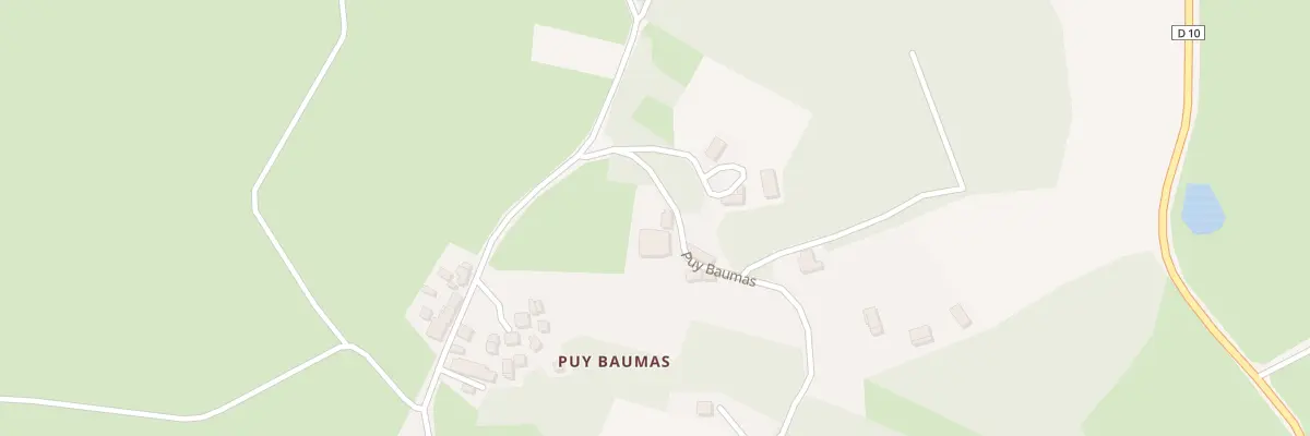 Plan du 12 Puy Baumas à Chamborand
