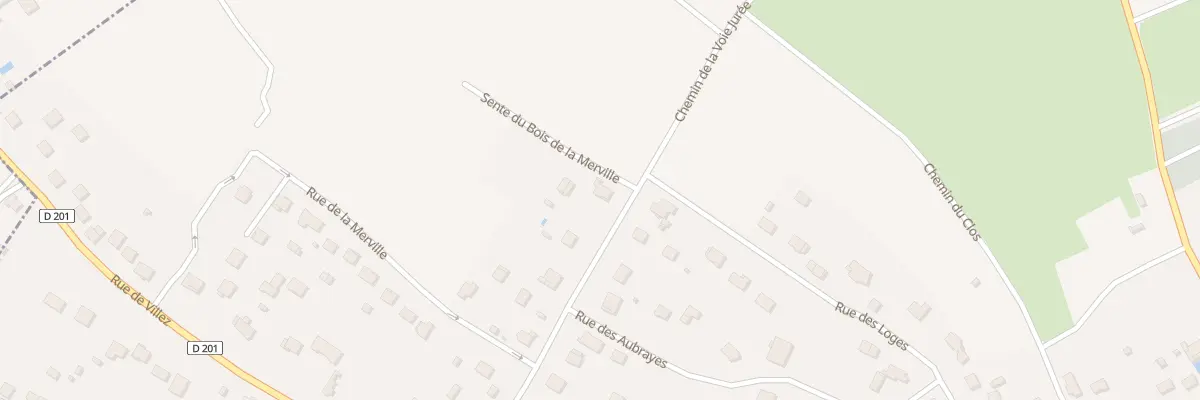 Plan du 13 Rue de la Voie Jurée à Bennecourt