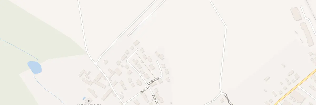 Plan du 14 Rue du Chateau à Berchères-les-Pierres