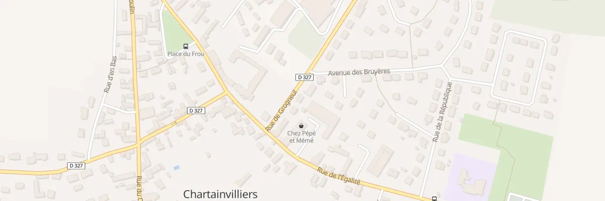 Plan du 6 Rue de Grogneul à Chartainvilliers