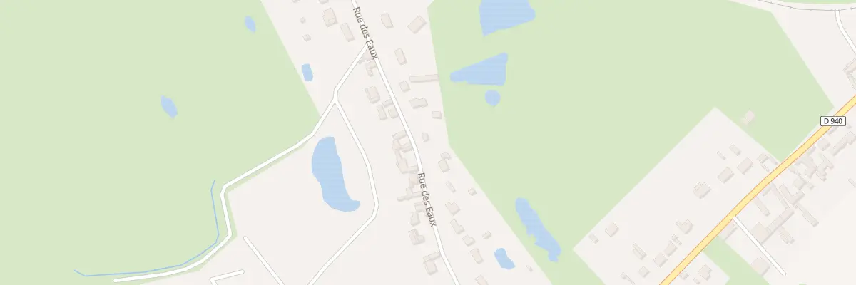 Plan du 302 Rue des Eaux à Lanchères
