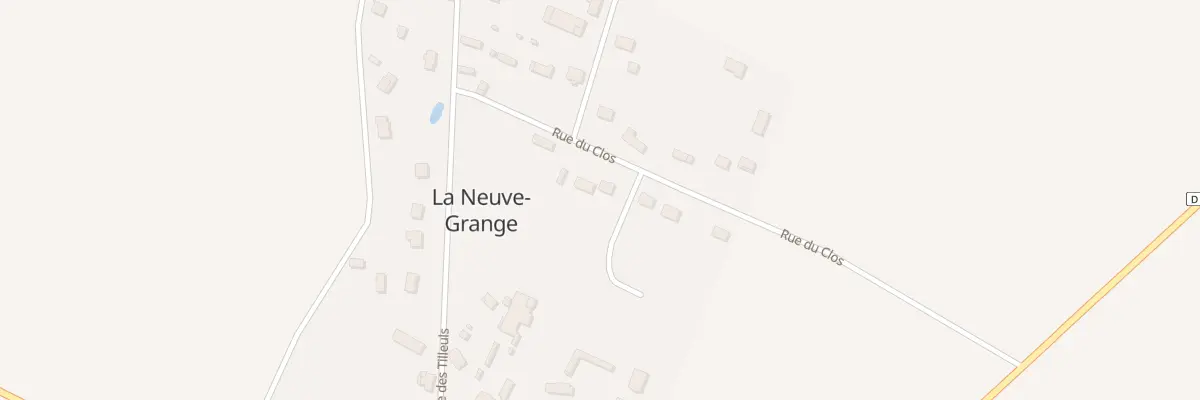 Plan du 9 Rue du Clos à La Neuve-Grange