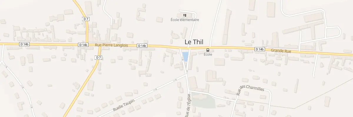 Plan du 44 Gr Grande Rue au Thil