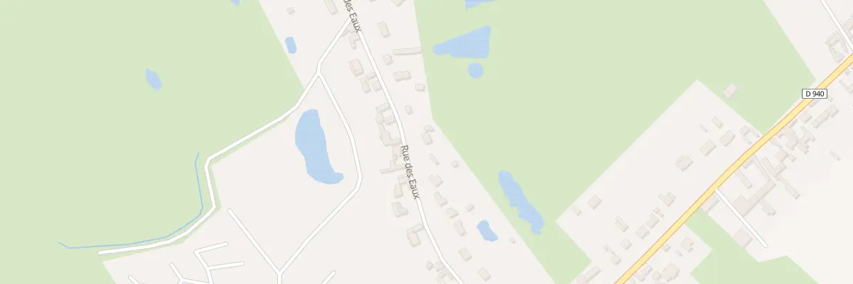 Plan du 280 Rue des Eaux à Lanchères