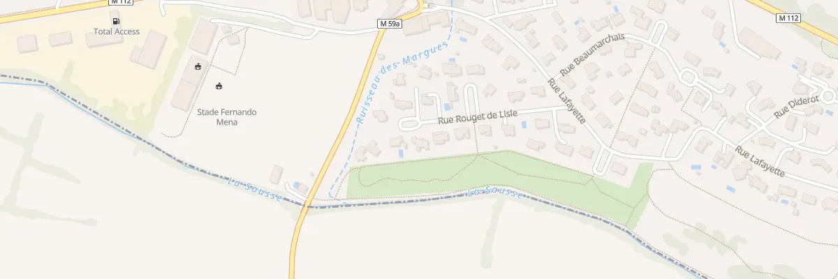 Plan du 17 Rue Rouget de Lisle à Beaupuy