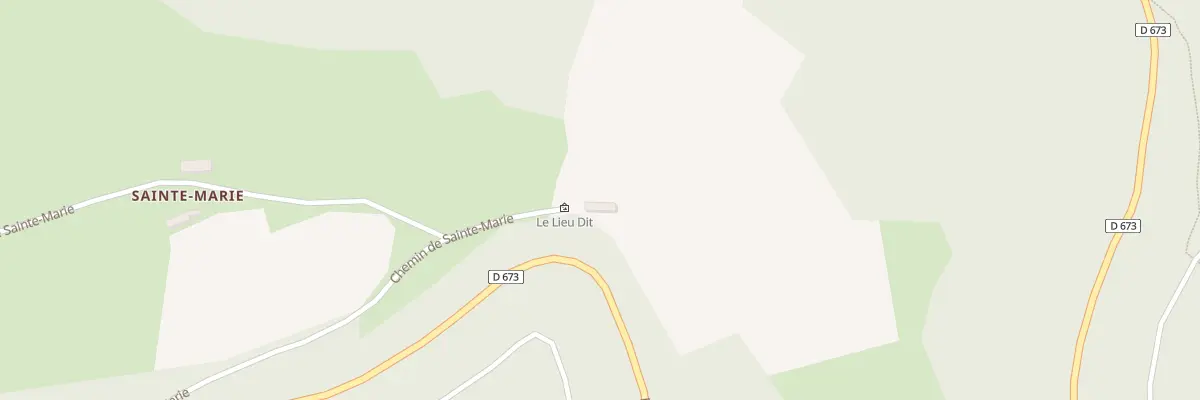 Plan du 5111 Sainte Marie à Calès