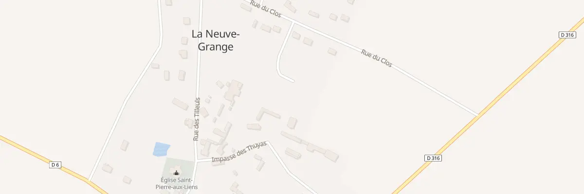 Plan du 4 Res des Epis à La Neuve-Grange
