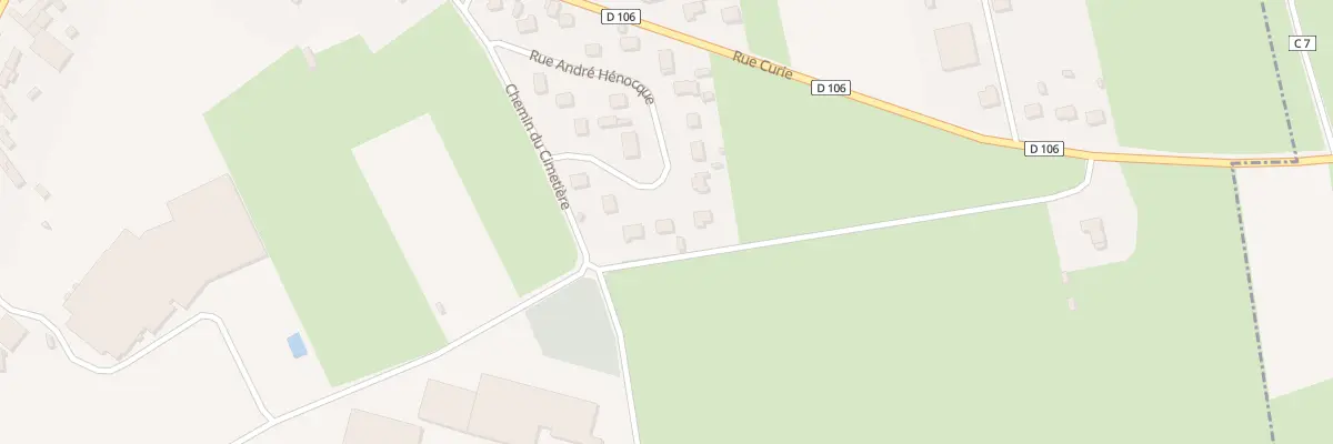 Plan du 23 Rue Andre Henocque à Vaudricourt