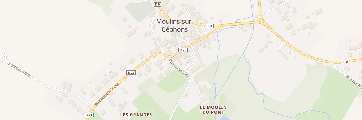 Plan du 5061 Le Bourg à Moulins-sur-Céphons