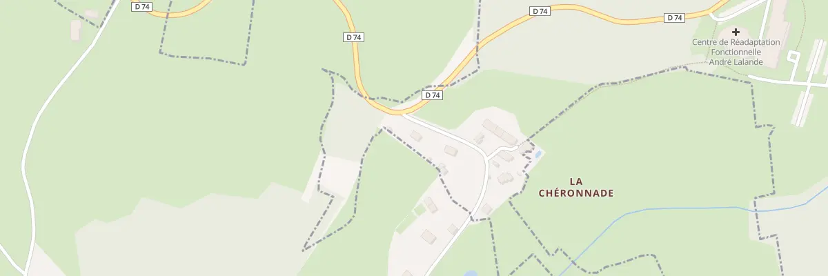 Plan du 2 La Cheronade à Noth