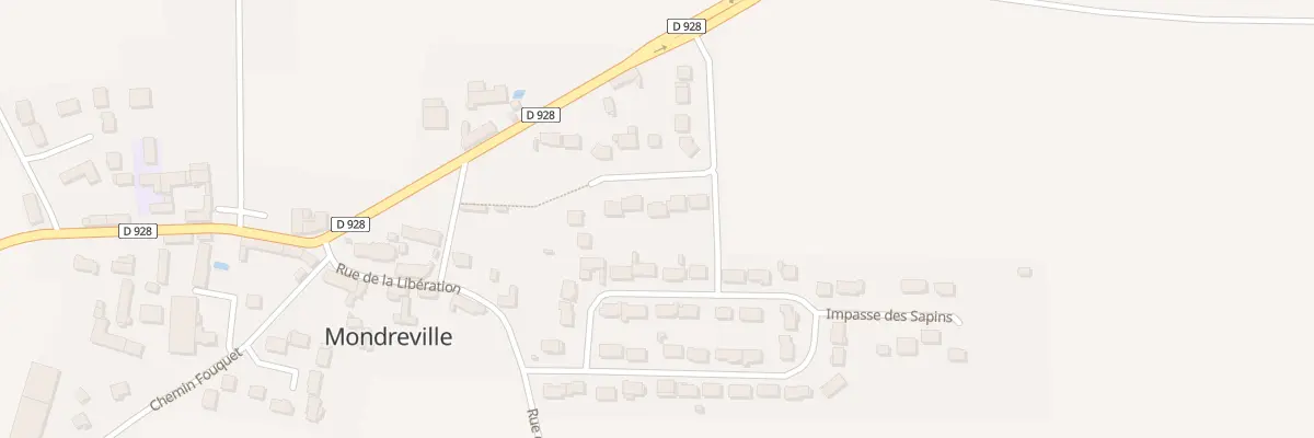 Plan du 6 Che du Vieux Puits à Mondreville