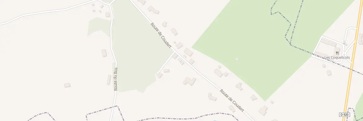 Plan du 5172B Au Coudert à Saint-Bonnet-l’Enfantier