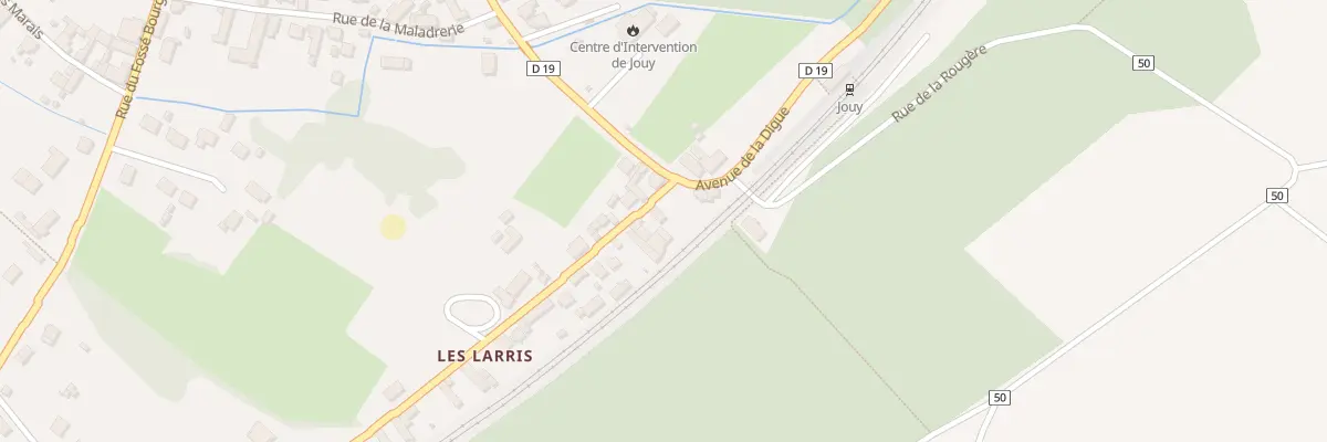 Plan du 1 Rue des Larris à Jouy