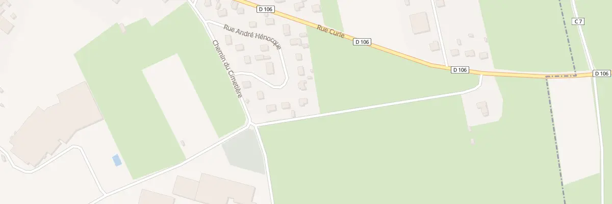 Plan du 21 Rue Andre Henocque à Vaudricourt