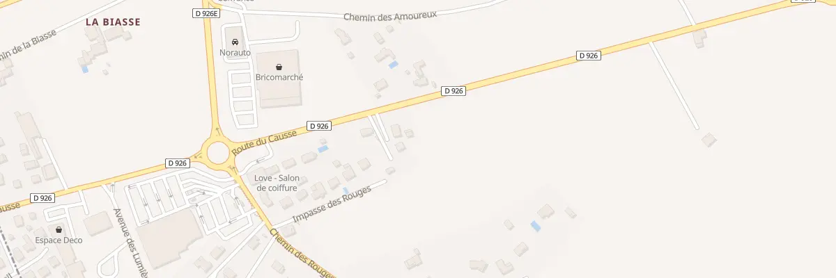 Plan du 490 Rte du Causse à Monteils