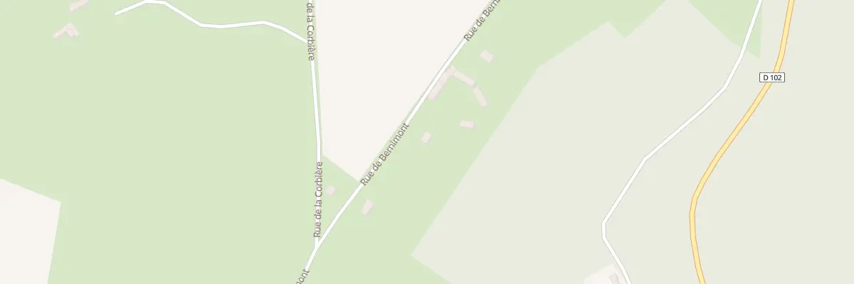 Plan de Bernimont à Beaussault
