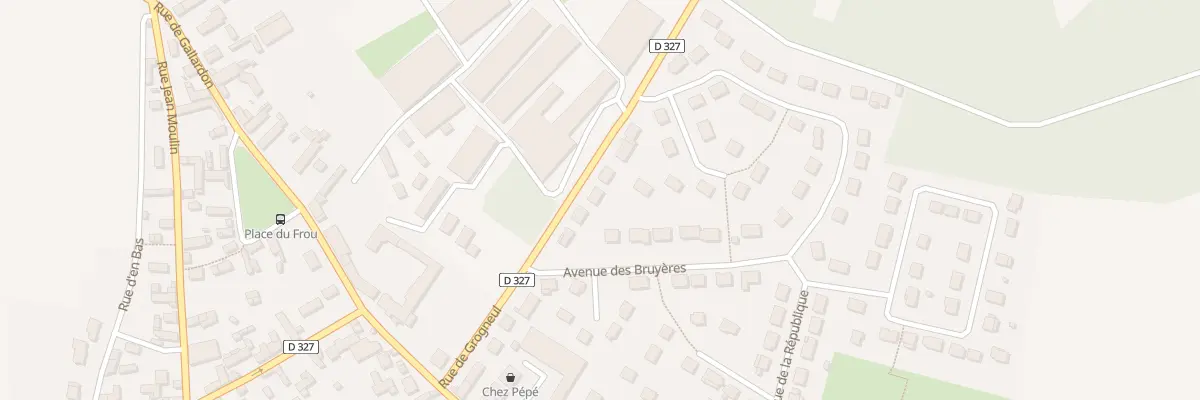 Plan du 14 Rue de Grogneul à Chartainvilliers