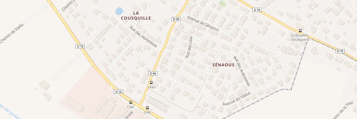 Plan du 6 Rue des Lilas à Escalquens