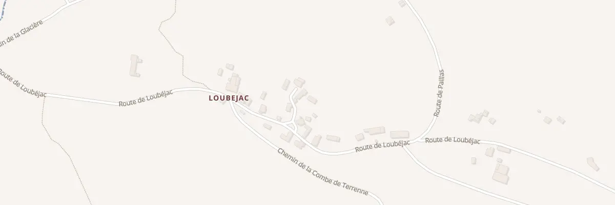 Plan du 5030 Loubejac à Belfort-du-Quercy