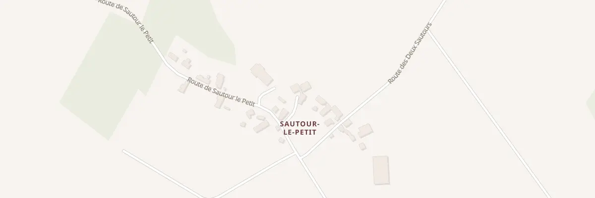 Plan du 5180 Sautour Le Petit à Linards