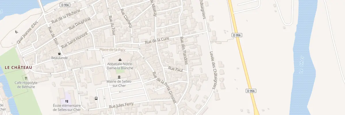 Plan du 28 Rue de Flandres à Selles-sur-Cher